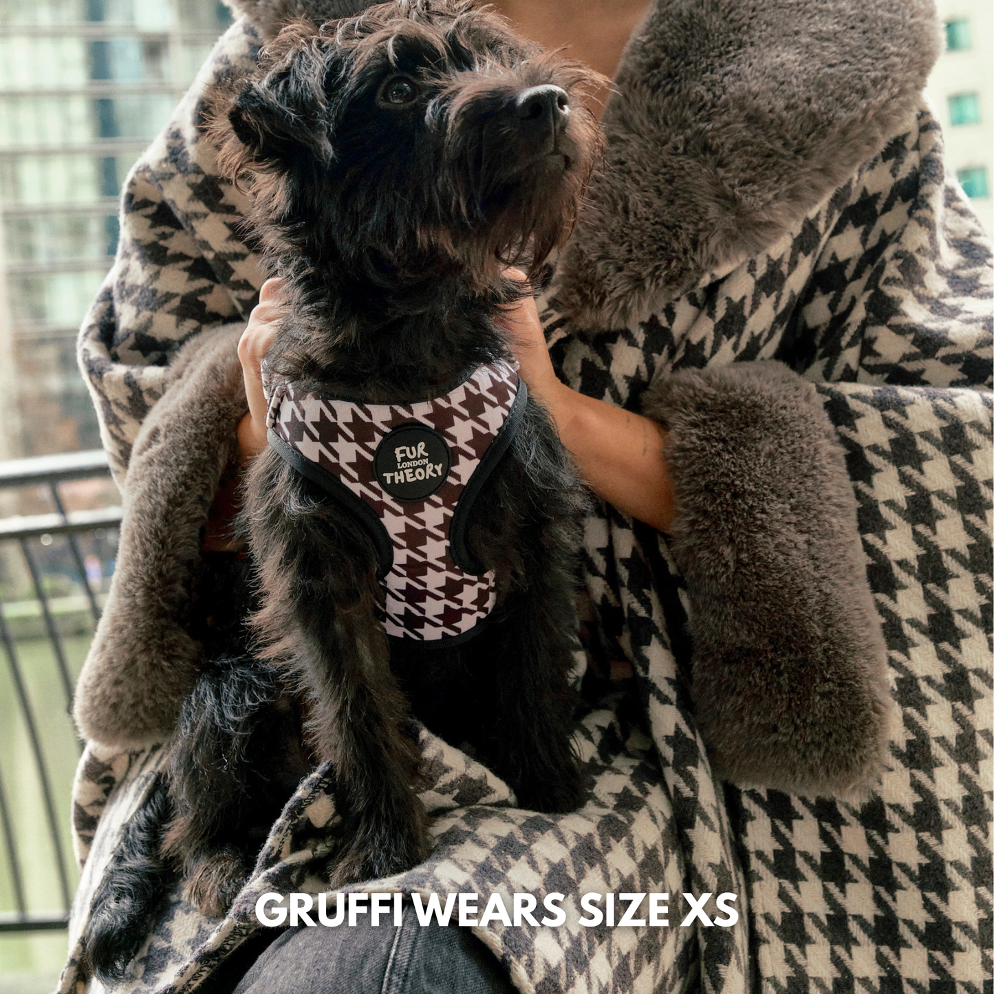 Houndstooth Adjustable Harness