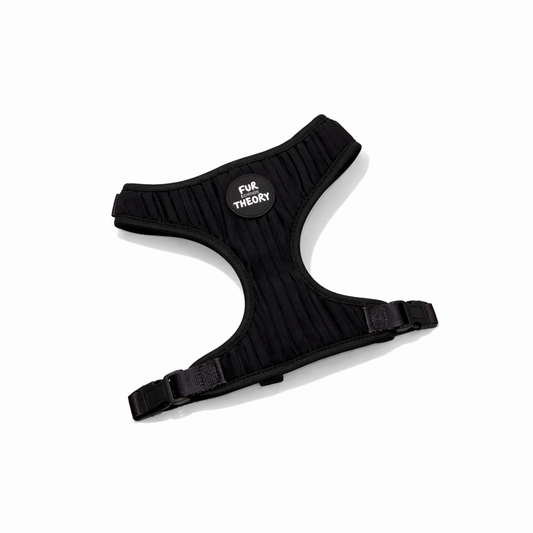 Black Pleated Adjustable Harness