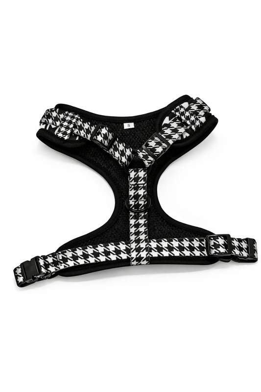 Houndstooth Adjustable Harness